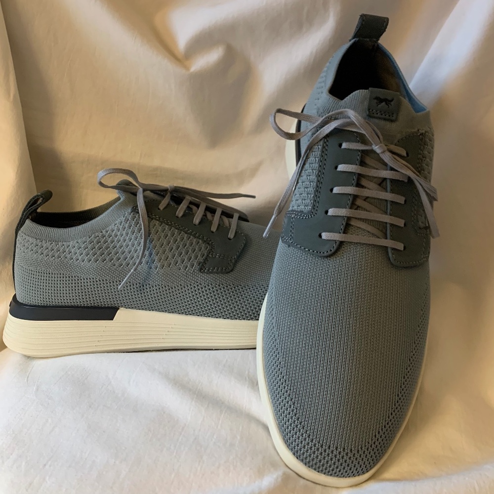 Wolf & Shepherd Swiftknit Derby Oxford shoes in 'storm' color